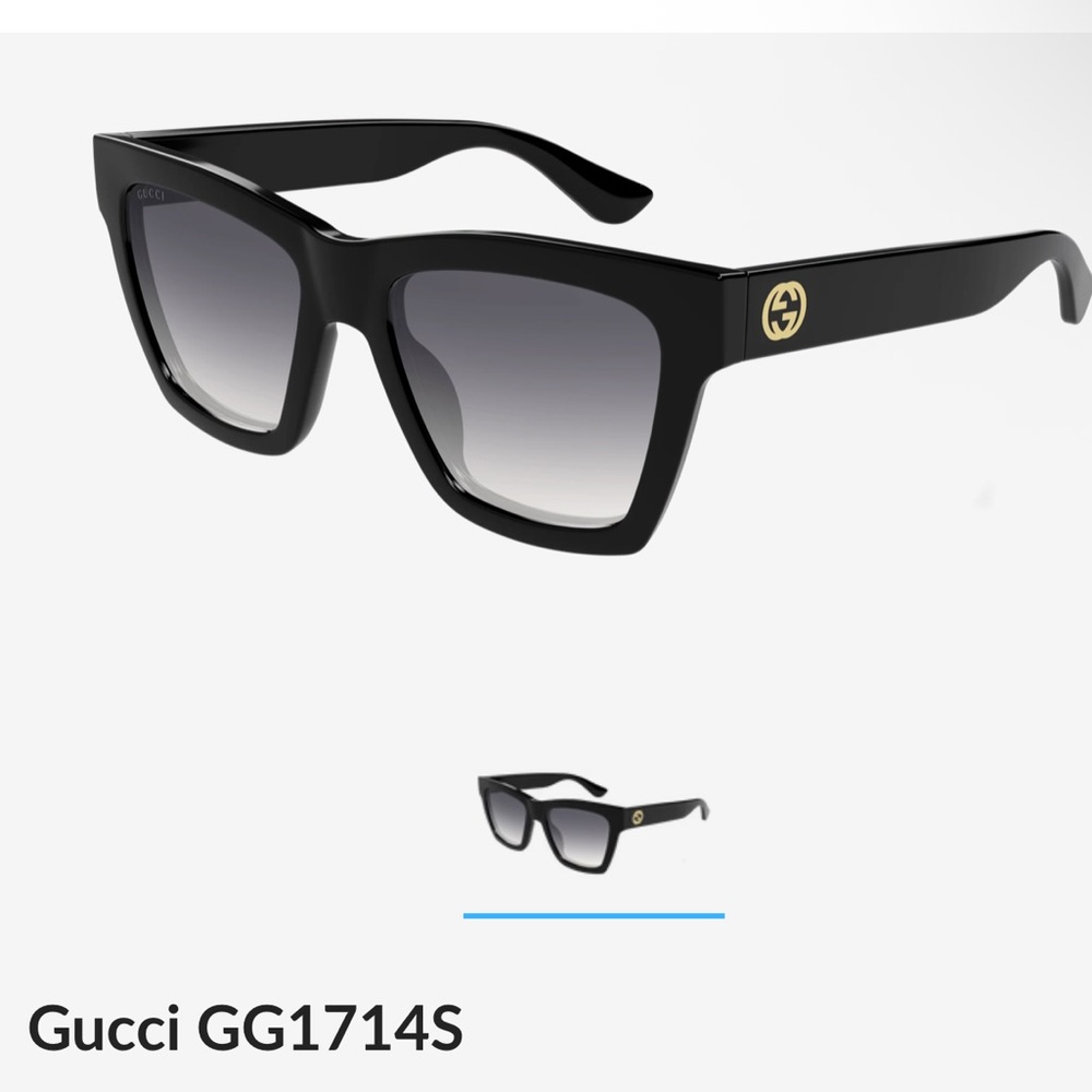Gucci Black Sunglasses - Picture 6 of 10